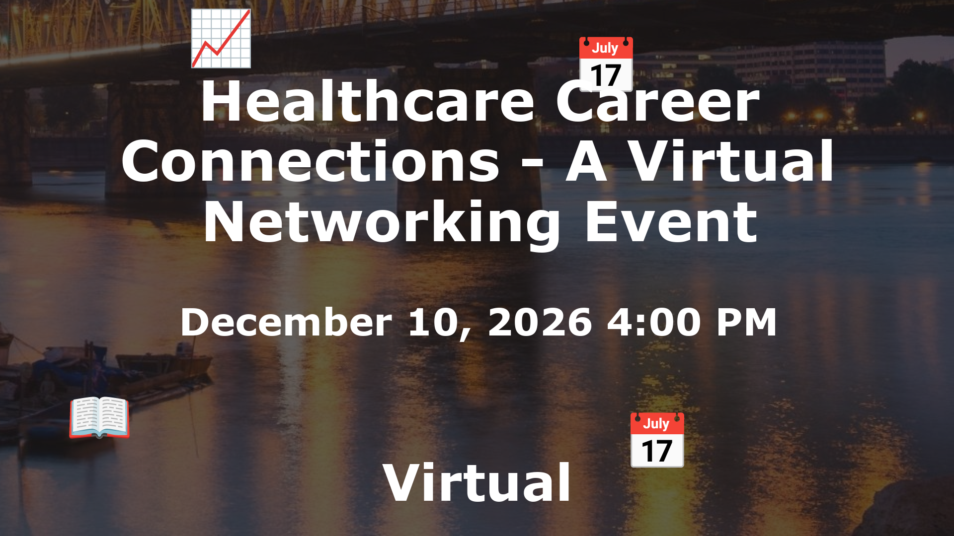 Healthcare Career Connections - A Virtual Networking Event event image